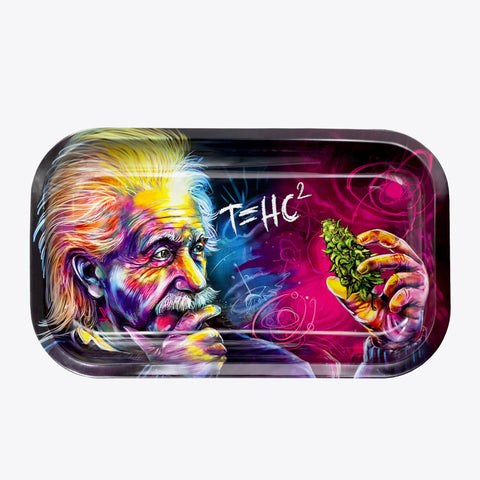 Einstein Metal Rolling Tray