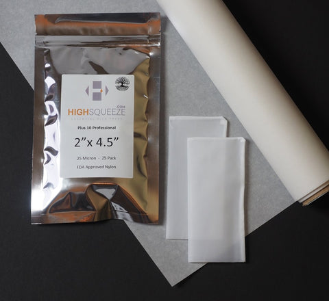High Squeeze Rosin Bags 2x4.5 10 pack