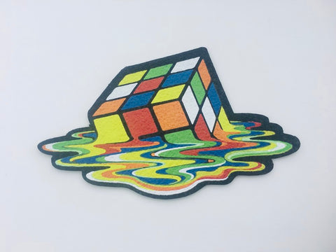 Melted Rubik’s Cube East Coasters
