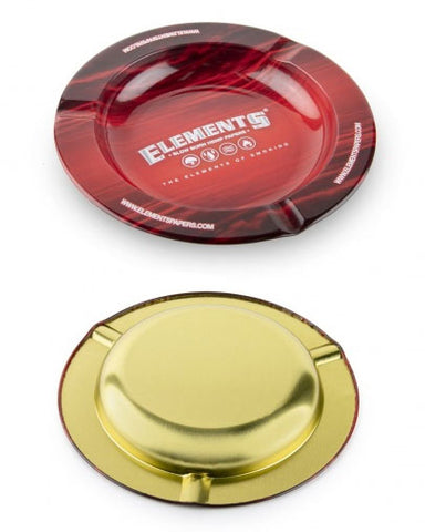 Elements Red Ashtray
