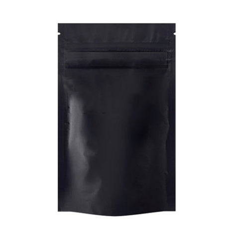 Mylar Bags Black/Clear Quarter (7g)