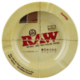 Raw Round Metal Ashtray