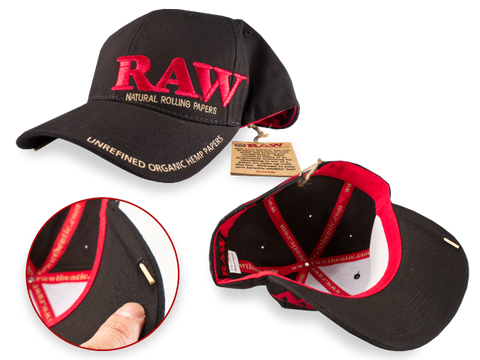 Raw Smokers Hat with Built in Poker